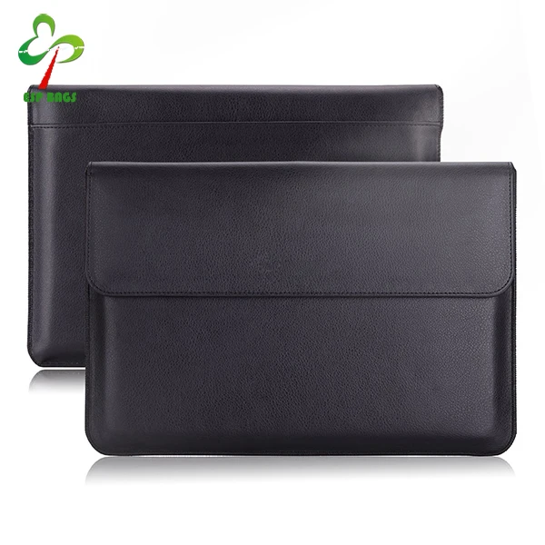 
Slim PU Leather Laptop Sleeve Business Notebook Laptop Case for 10.1 11.6 Inch Netbook with Magnetic Seal 