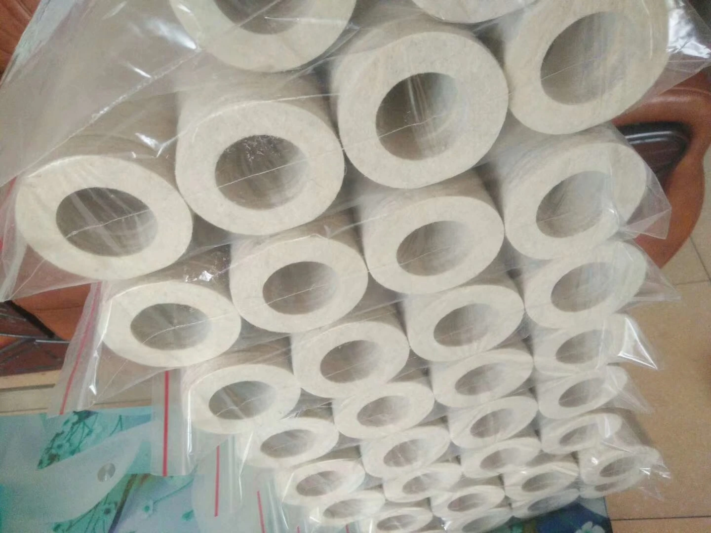 
custom transmission industrial wool felt gear 