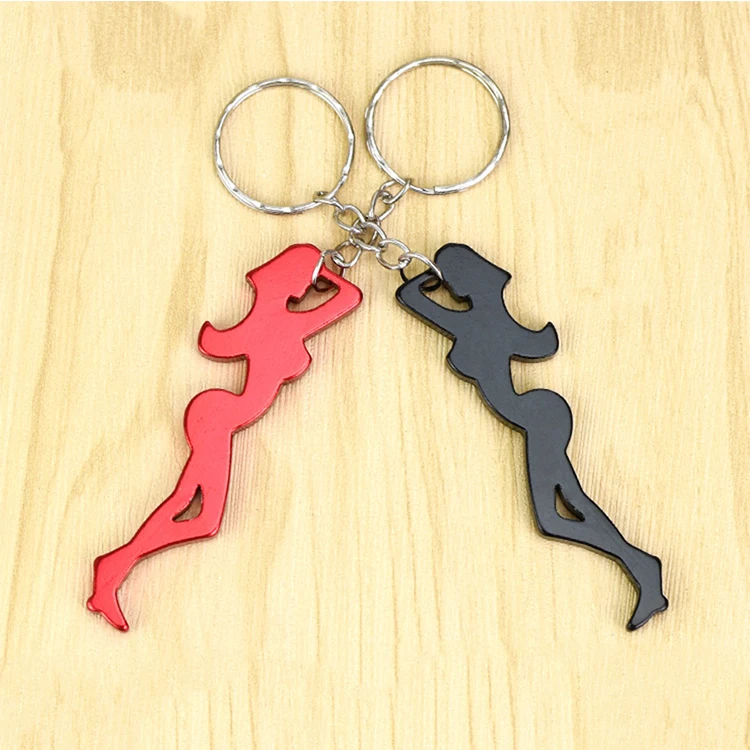 Beauty And Sexy Woman Girl Beer Bottle Opener / Keychains Key Ring opener / bottle opener