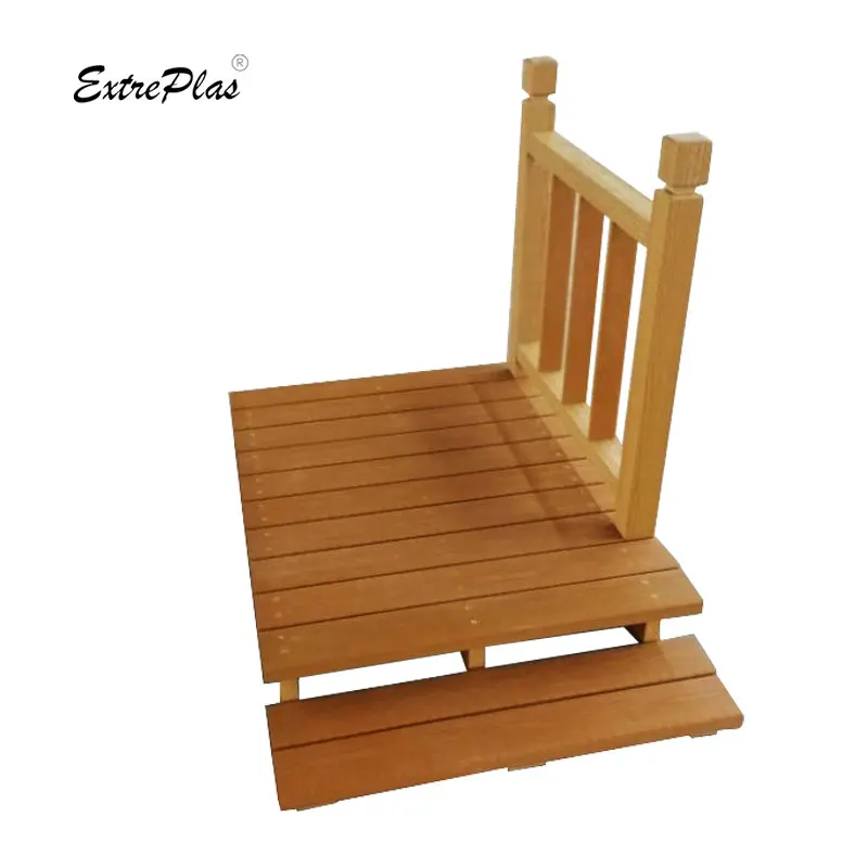 recycled plastic lumber for outdoor fencing and decking