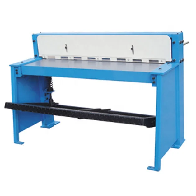 Desktop Hand Guillotine shear Hand Operated Shear Hand Sheet metal Shear BQ01-1.25*1050