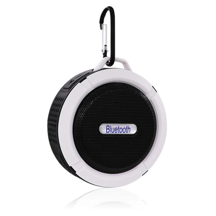 2019 C6 waterproof sucker mini wireless audio outdoor portable wireless speakers