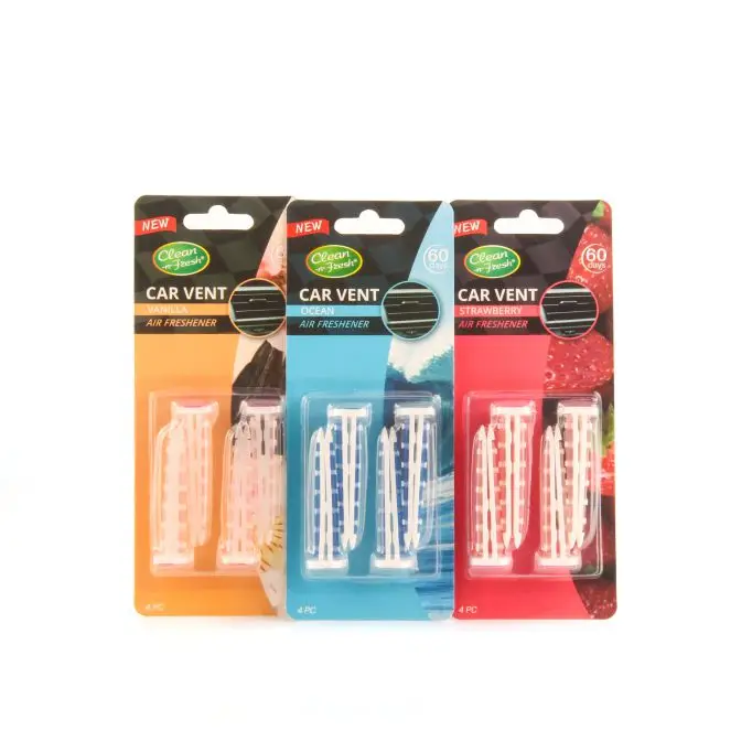 Factory Price Plastic PVC Car Vent Clip Stick Air Freshener