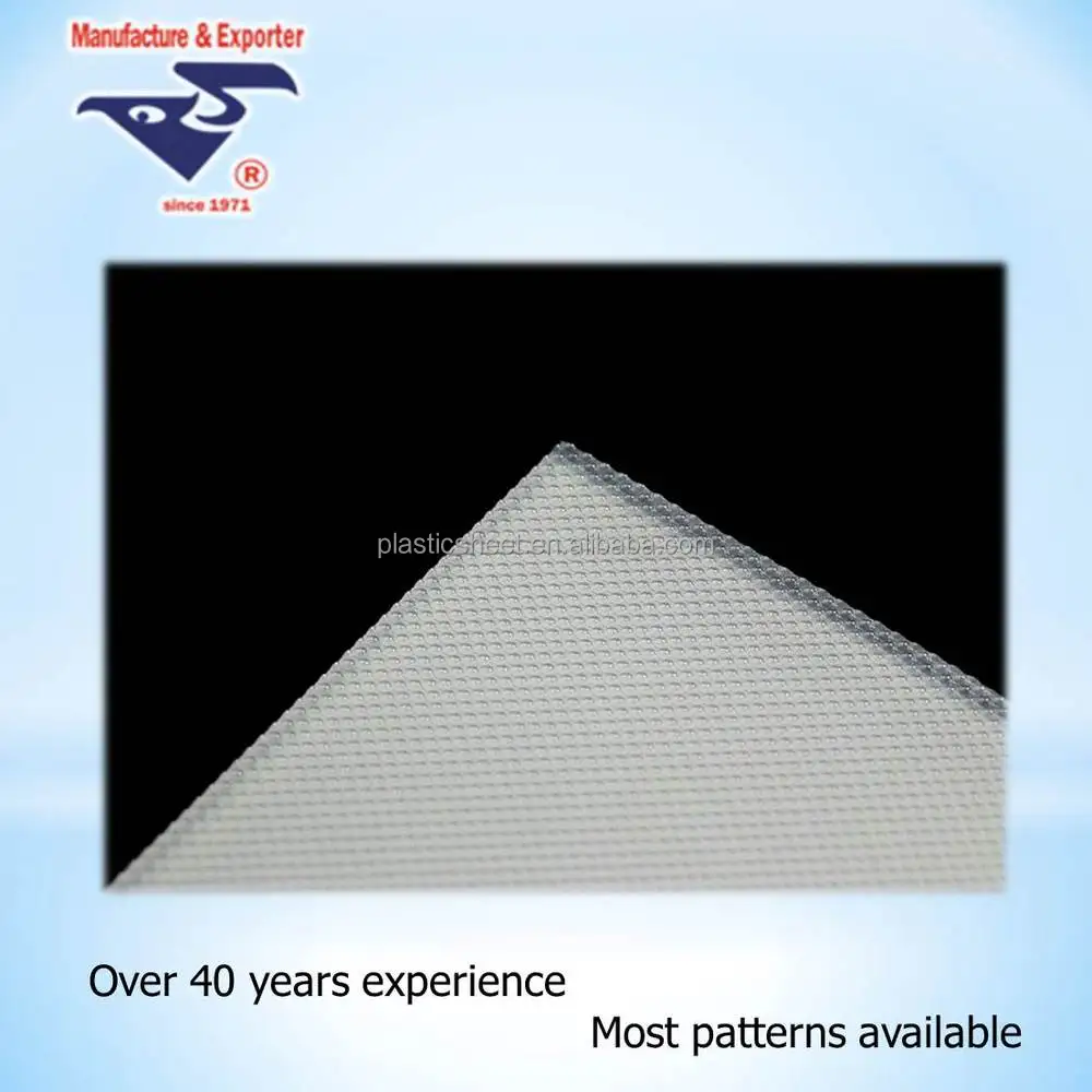 LED panel lighting 1.5mm 60x60 PS plastic light diffuser sheet