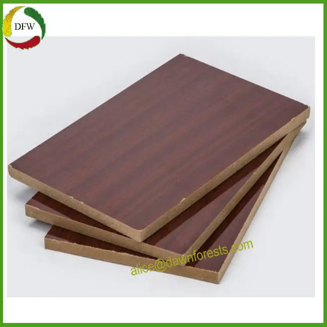 18mm Melamine MDF for furniture usage