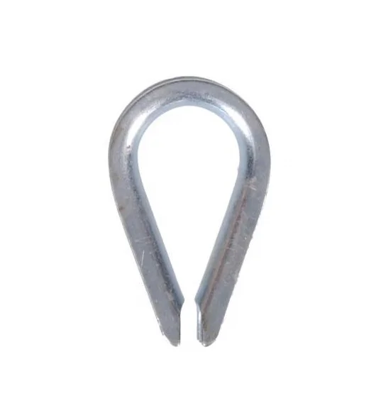 DIN6899B galvanized wire rope thimble/thimble for wire rope sling