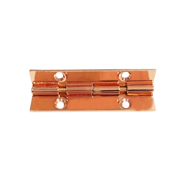 Hot sale Red copper plated 2' iron Butterfly hinges for wooden box