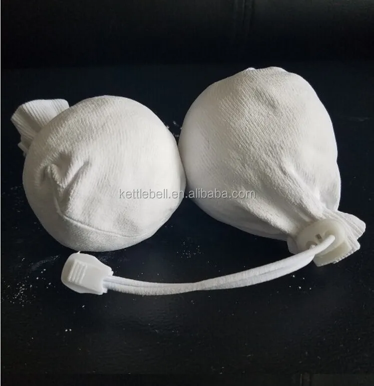 refillable hand chalk ball shot for rock climbing