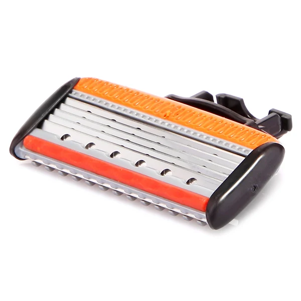 Wholesale compatible classical design Removable Stainless Steel Razor Blade Cartridge 5 Blade for Men Razor