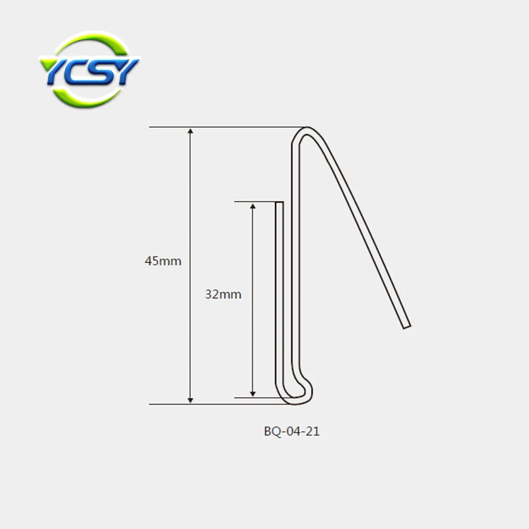 supermarket shelf label holder shelf strip