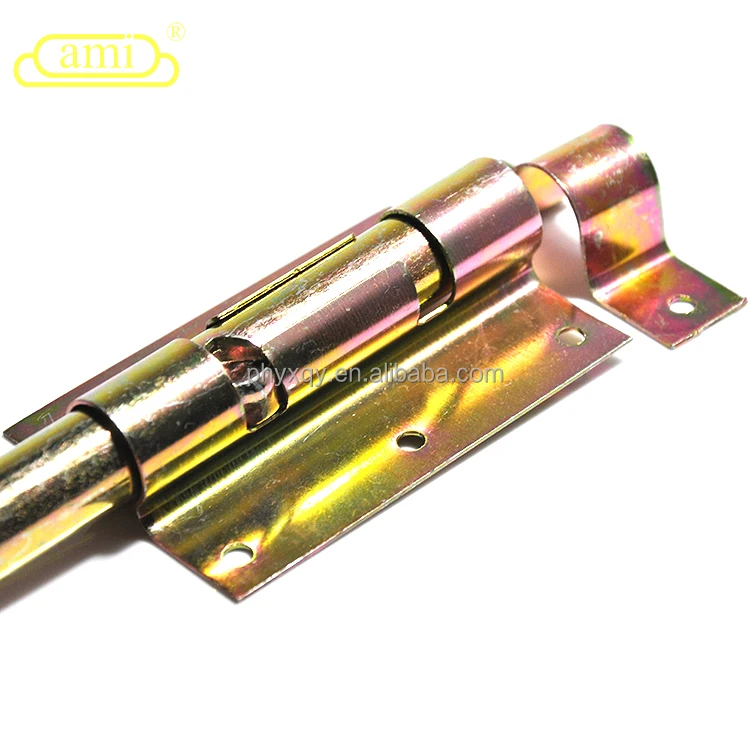 Безопасный замок типа ZX, башенный дверной болт для садового забора