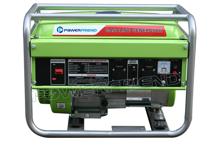 5kw open frame portable gasoline generator sets price