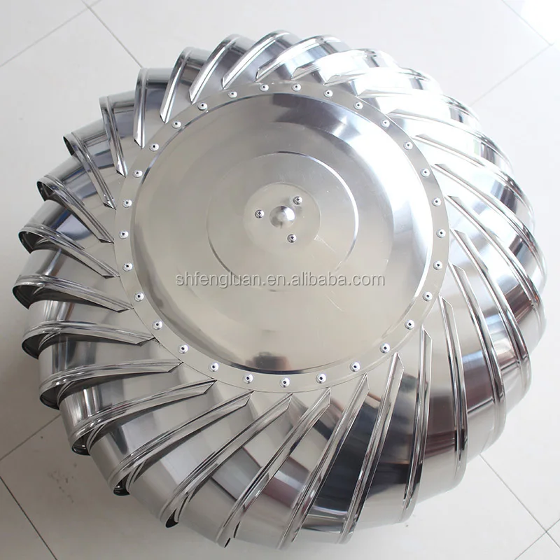 Ветровой вентилятор для турбинной крыши из нержавеющей стали Прямая поставка с завода