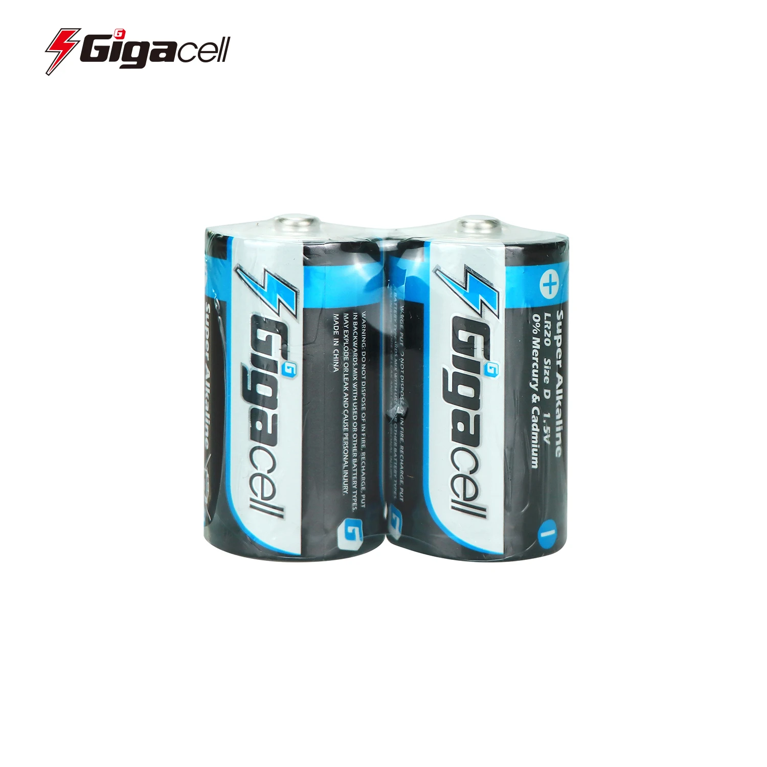 Shrink pack Super Alkaline LR20 battery