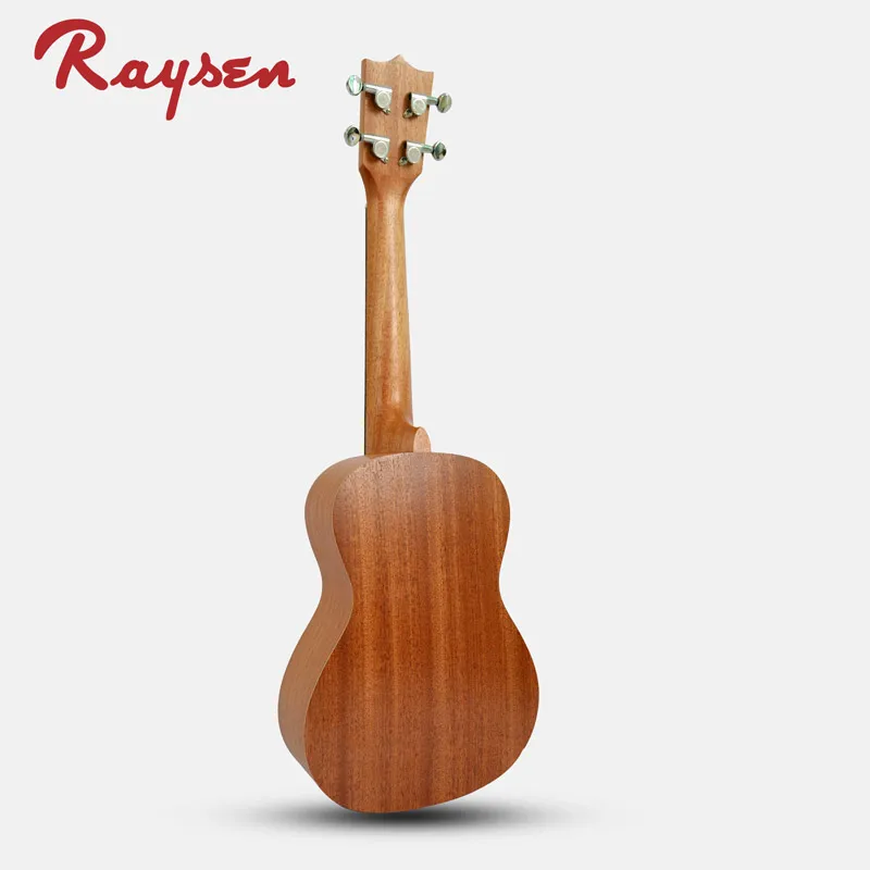 Blank Ukulele for Hand Painting DIY Sapele Tini Guitar for Drawing Pictures
