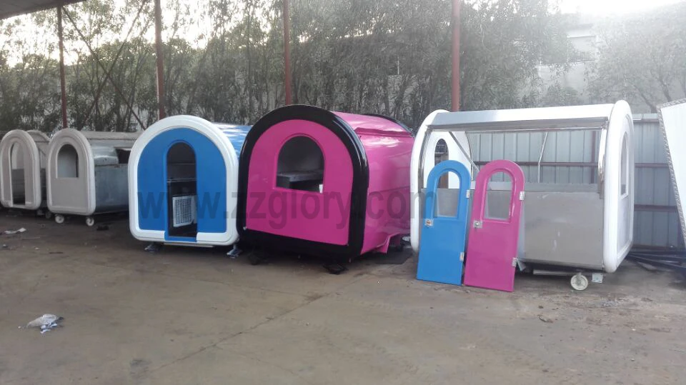 Low price Electric fast food truck/mobile mini food truck for sale
