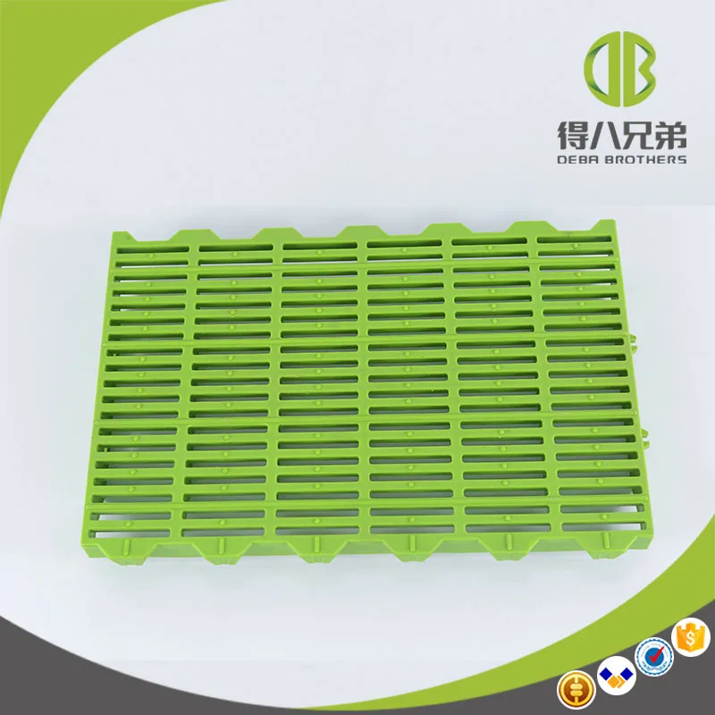 High Strength Plastic Slat Floor For Pig Farrowing Crate and Stall