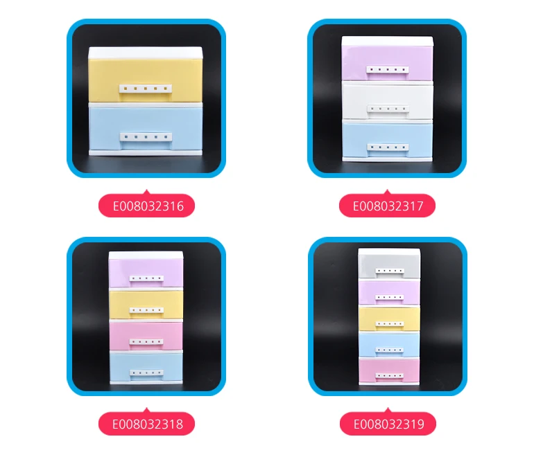 
Office storage box baby cabinet 5-tier plastic drawer with high quality 