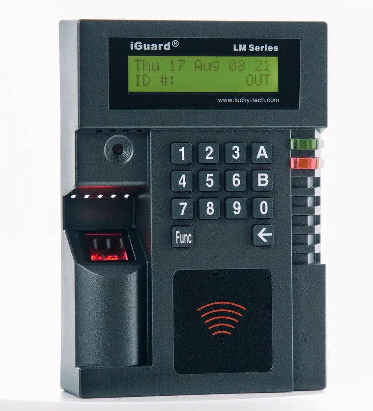 Made in Hong Kong iGuard Fingerprint Access Control Time and Attendance System Biometric Time Employee Attendance Machine