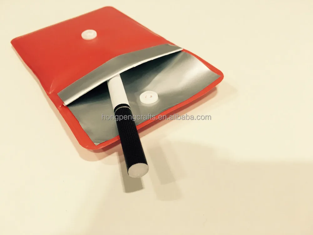 
pvc eva foil material pocket portable ashtray 
