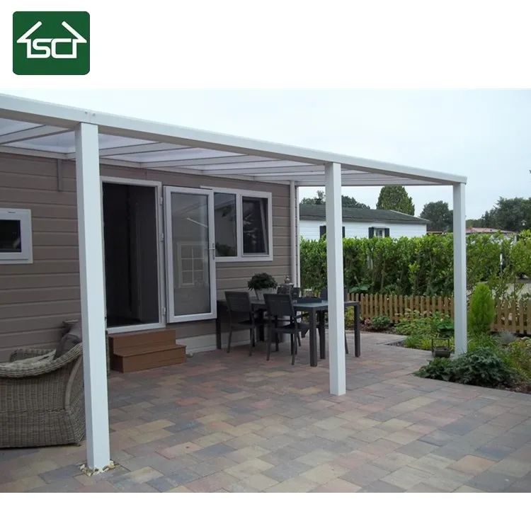 Wholesale Aluprofile Garten Pergola with Sliding Door