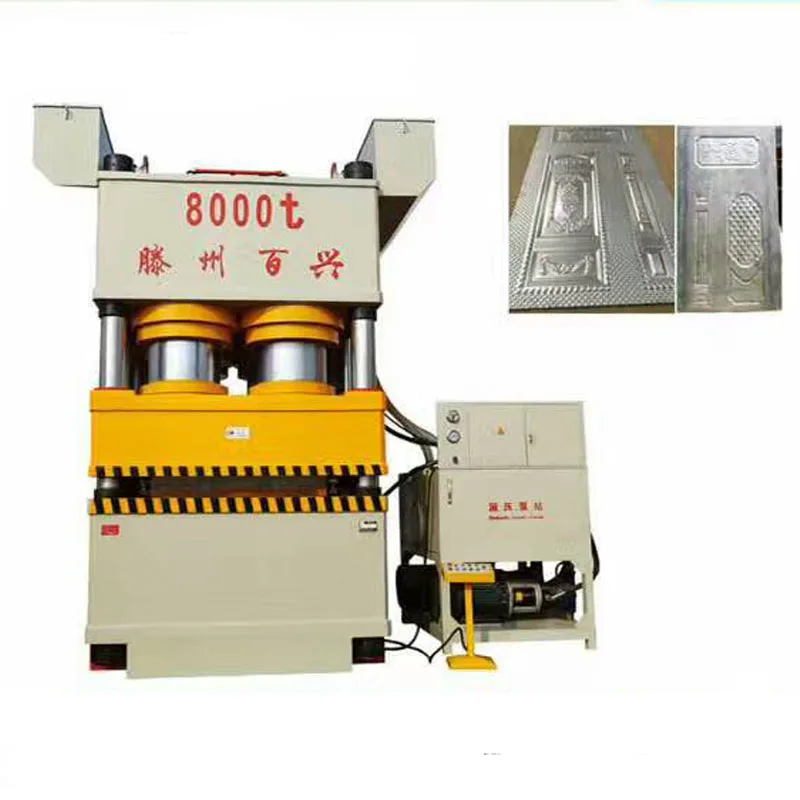3600 ton steel door embossing machine for metal sheet