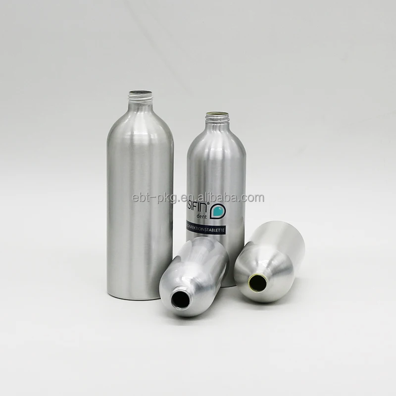 Экологичная алюминиевая бутылка для шампуня с насосом, 300 мл, 500 мл