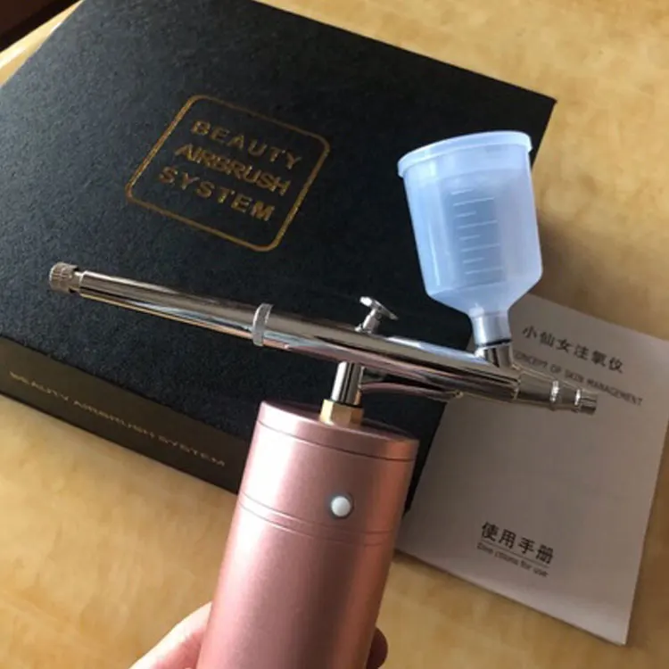 
Professional ladies skin care sets portable airbrush gun air brush make up kit 