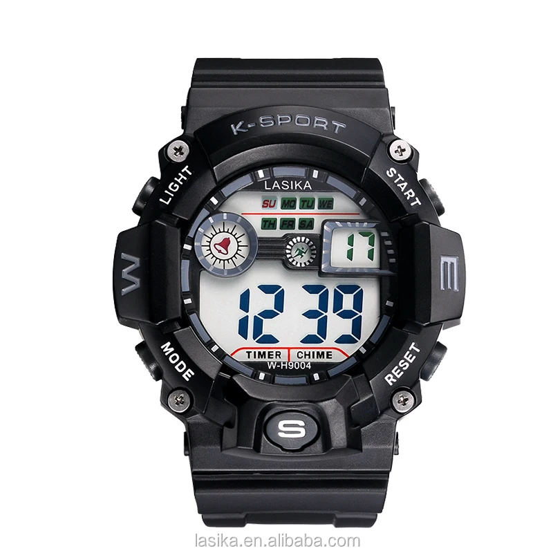 
China Ali baba digital cheap wrist watch for men in bulk sport watch digital waterproof watch cheap 