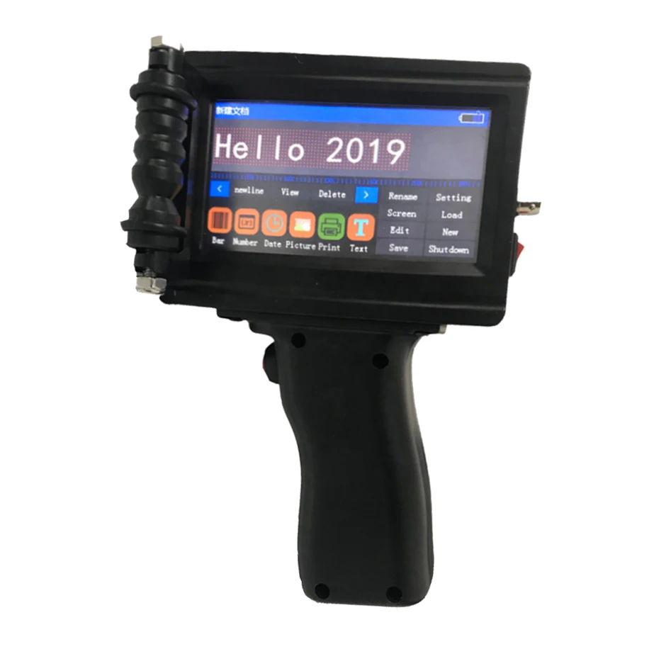 
High definition touch screen eco solvent hand printer Smart ebs hand jet printer 