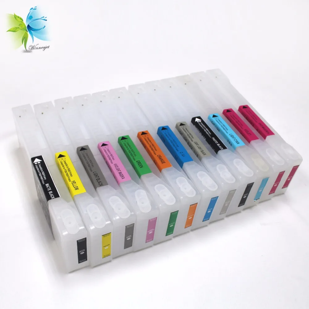 New Chip ! 700ml T804 ink cartridge for Epson P6000 P8000 Refill Cartridge