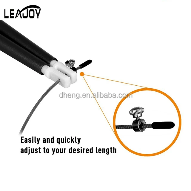 High Quality Speed Crossfit Adjustable 4 Colors Jump Rope With Bearing In Handle