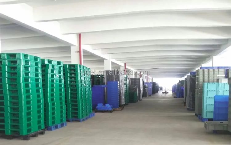 
Heavy Duty Hdpe 1200x1000 Four Way Entry Single Face 6 Runner EUR Euro EPAL Plastic Pallet 