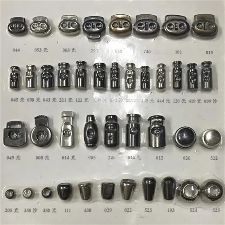 Plastic stopper garment hat cord lock Spring rope lock hook buckle for bag