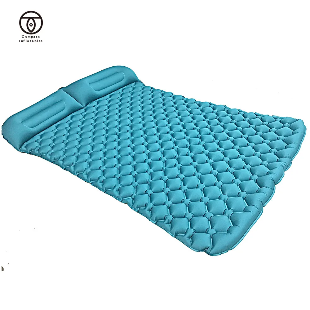 Professional Factory Directly camping bed heated camping hammock with inflatable sleeping pad Spring Mattress for camping