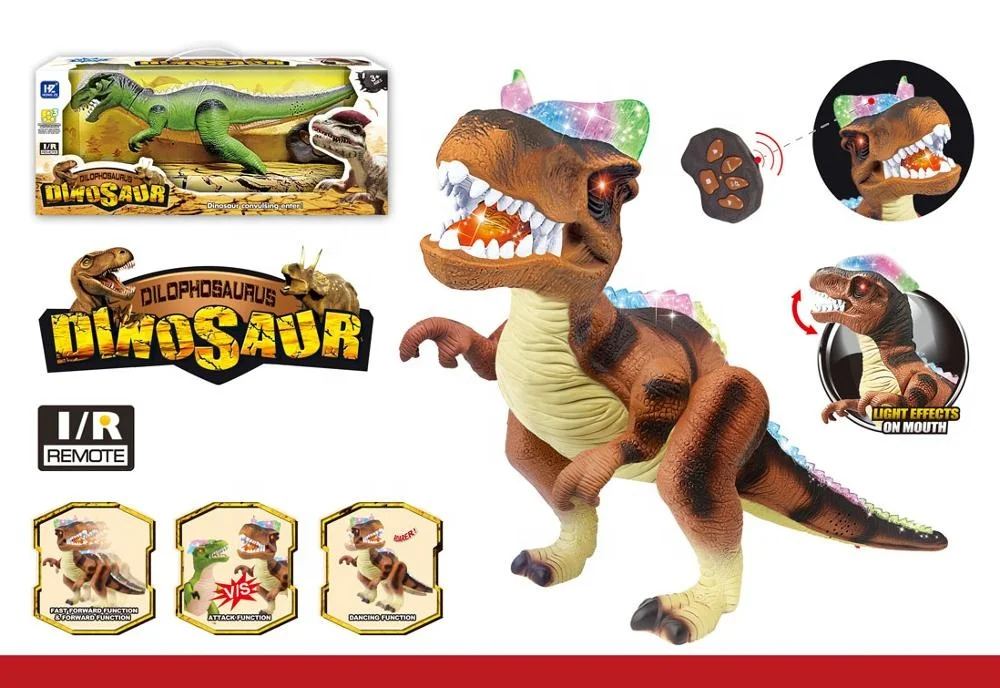 Amazon hot selling radio control dinasour with light, newest bo walking dinasour; new walking dinasour toy