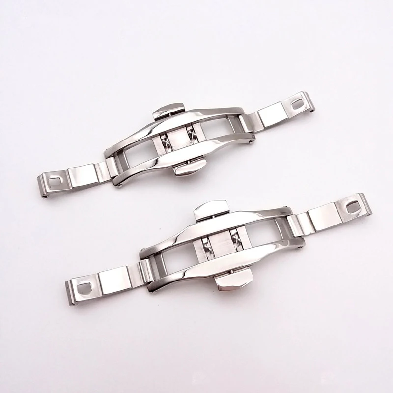 Ремешок из нержавеющей стали для часов с пряжкой-бабочкой