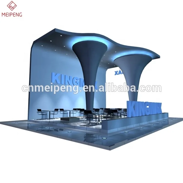 Услуги дизайна интерьера для выставочной кабины стены Кантонской