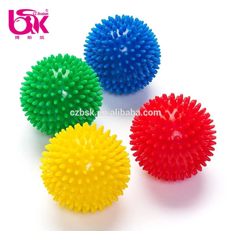 Small Inflatable Chinese Pvc Fitness Hand Massage Balls Set