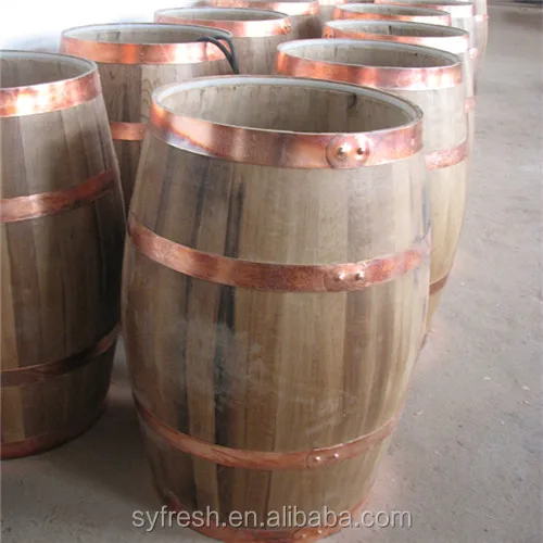 225L oak wine barrel
