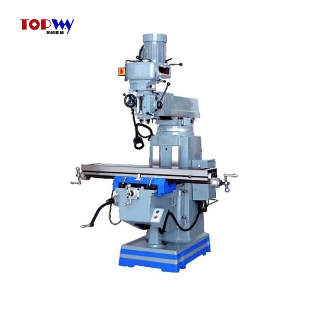 universal milling machine 4H manual turret milling machine on sale mill vertical optional horizontal mill table size 1270*254