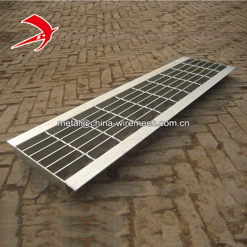 Low carbon steel grating price galvanized trench cover hatches sewer grating