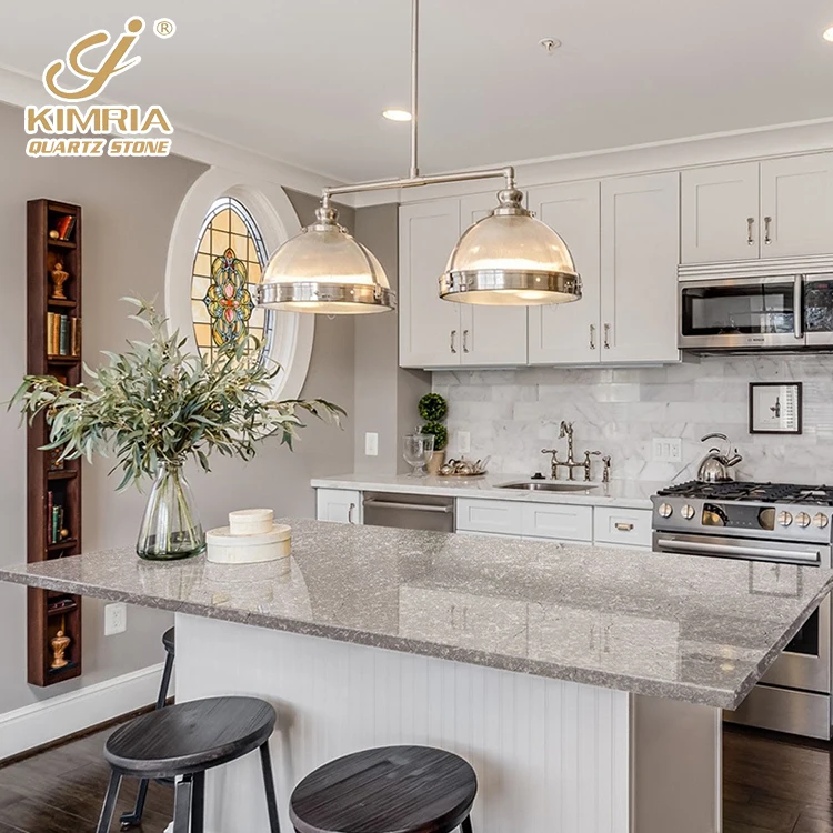 
Luxury Kitchen Decoration Artificial Quartz Stone Slab 