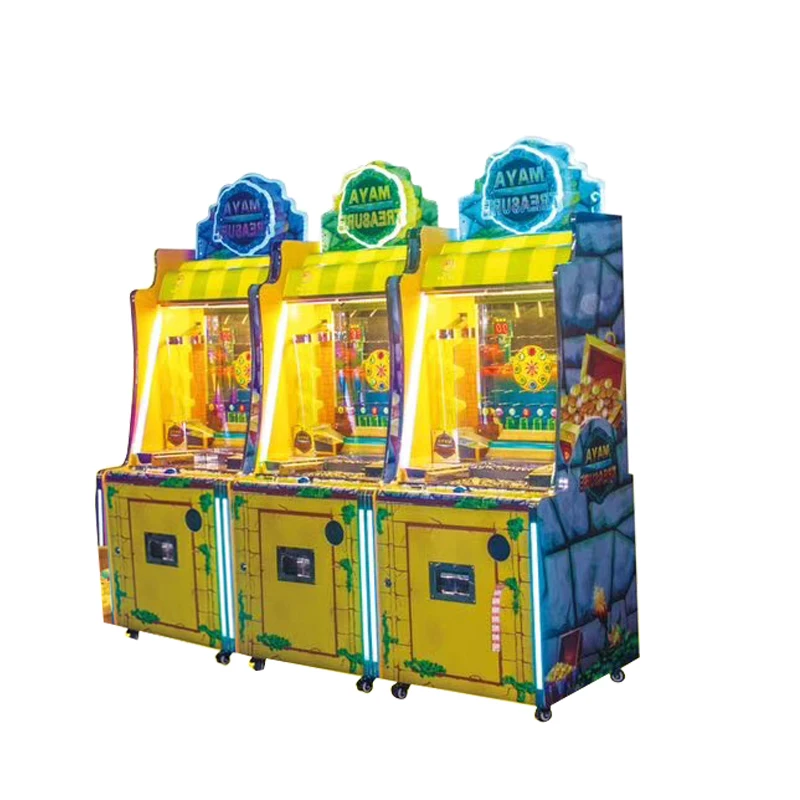 Coin Operated Arcade Factory Price Indoor Sport Amusement  Maya Treasure Lottery Prize Ticket Game Machine For Sale