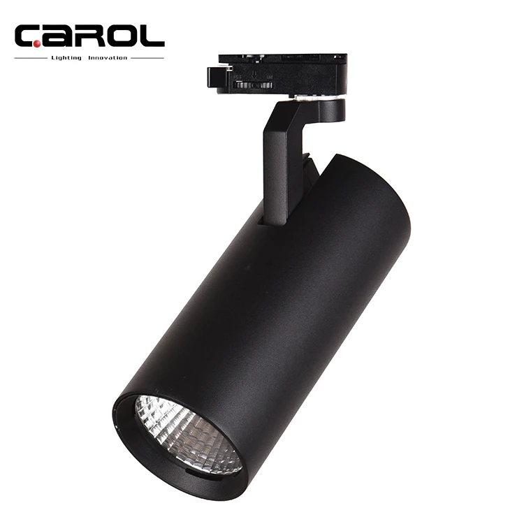 
Euro standard 4 wires 3 phase old 30w dali dimmable led rki track lighting 2700k 3000k 5000k e27 track light fixture 