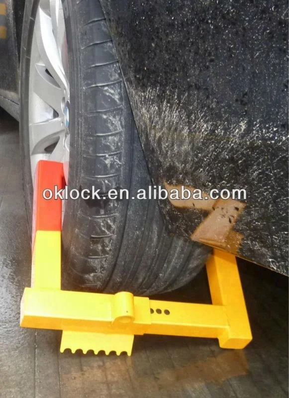 New strong car wheel clamp lock with full brass cylinder