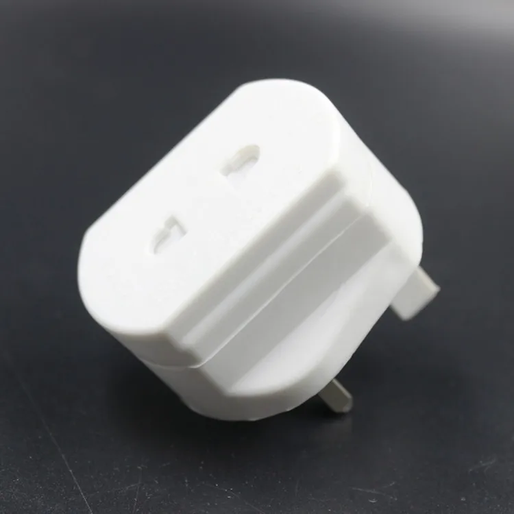 Переходник для электробритвы, штепсельная Вилка для США, ЕС, 2 контакта на 3 контакта, Великобритания, 1 А, Плавленая электрическая зубная щетка, дорожный адаптер, розетка