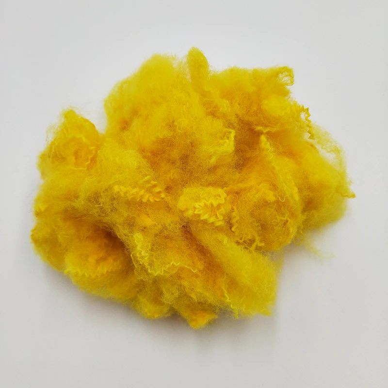 Multi-colors Polyester fiber  regenerated PSF fibre for nonwoven fabrics textile