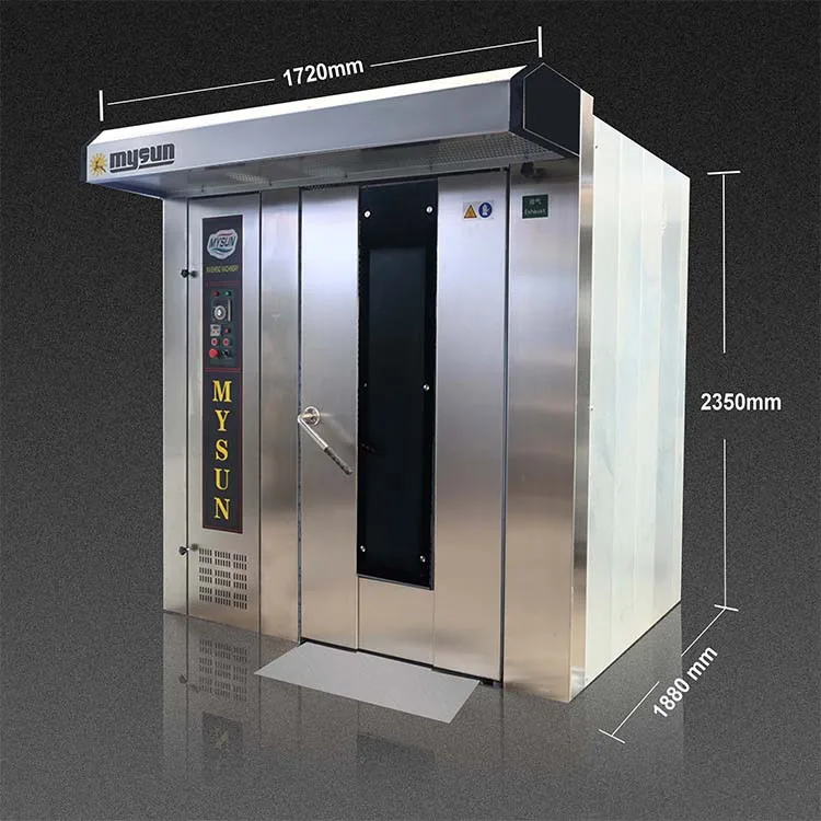 
Industrial Bread Making Machines Rotary Oven Pizza Oven Gas 