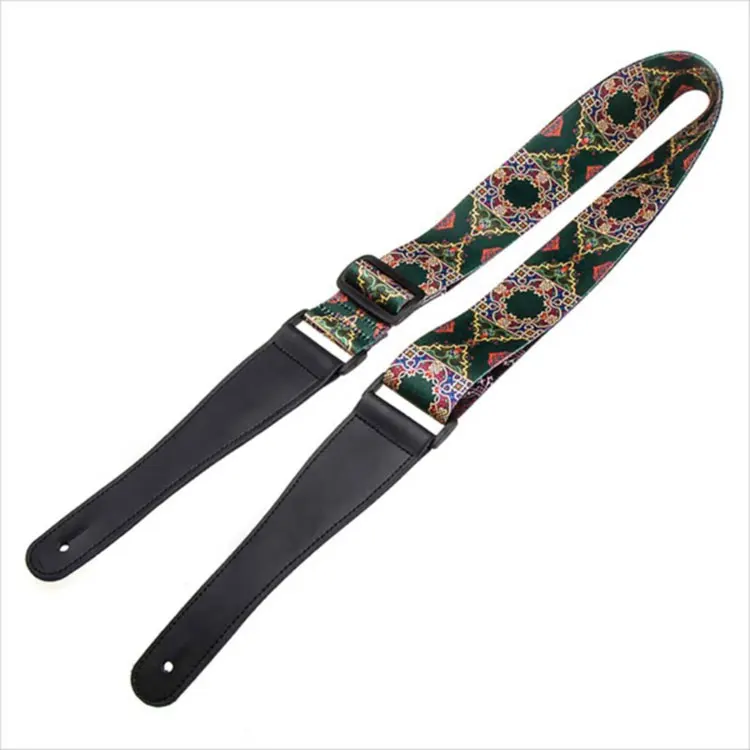 Manufacturer professional custom high quality fashion colorful personalized guitar strap belt